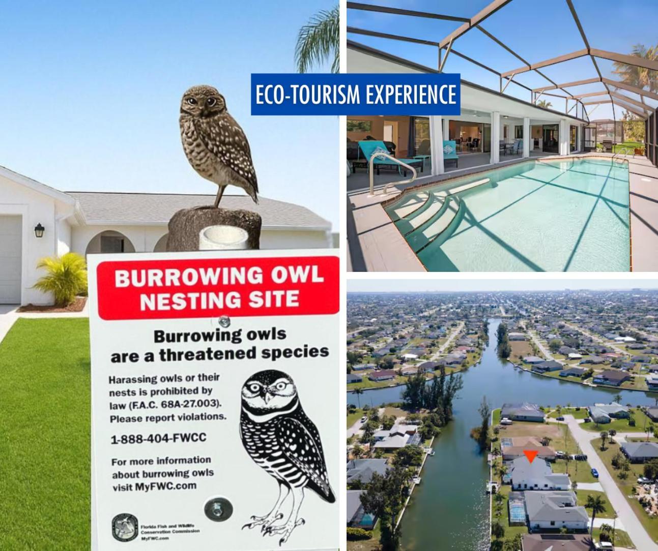 Luxury Waterfront Haven In Cape Coral - Dog-Friendly Escape With Private Pool Villa Exteriör bild